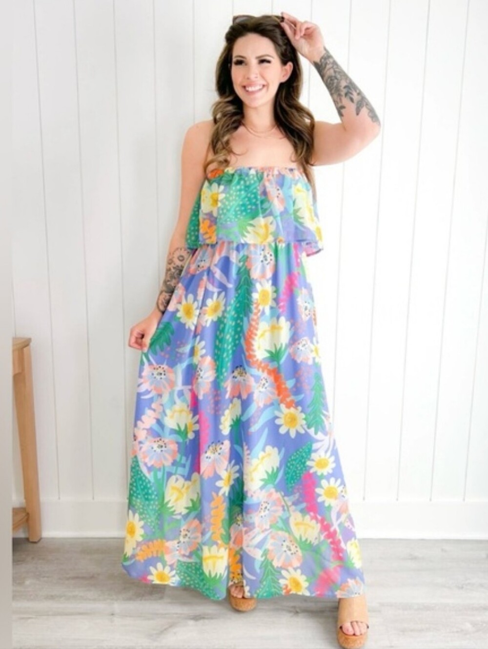 Entro strapless dress - Picture 1 of 2